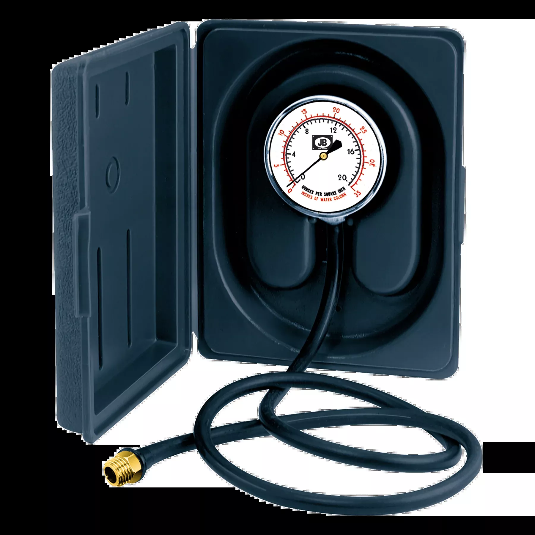 JB Industries 29435 Gas Pressure Test Kit (0-20 oz/sq. in)