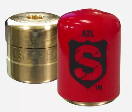 JB Industries SHLD-A2L4 A2L 1/4" Refrigerant Locking Caps (4-pack)