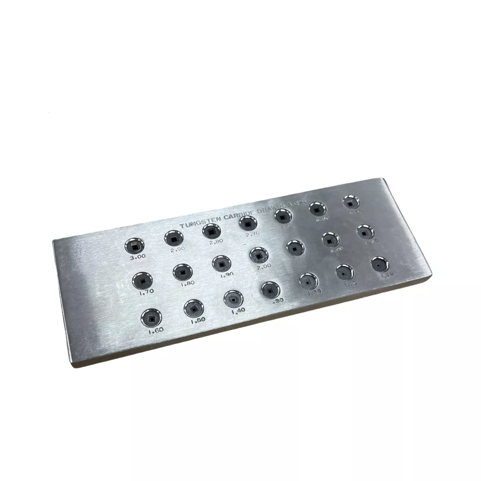 Karat Tungsten Carbide Drawplate - Square 1.00 - 3.00