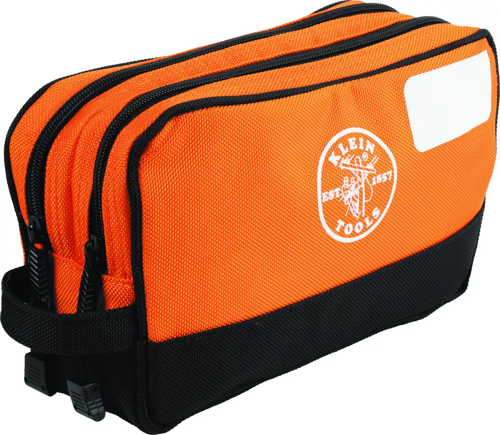 KLEIN 55582 Double Zipper Bag, 10 x
