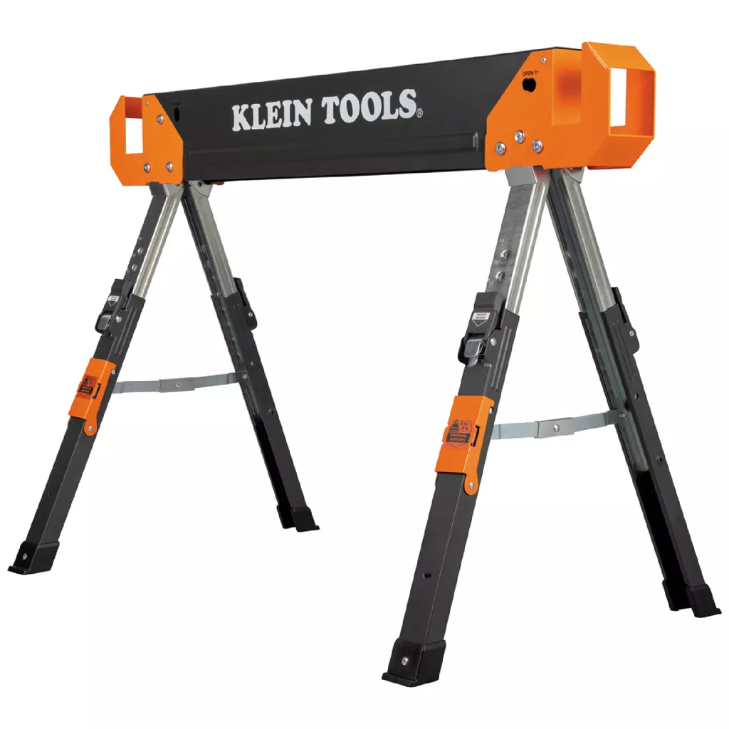 KLEIN 66188 ADJ LEG SAWHORSE (NOT SOLD AS PAIR)