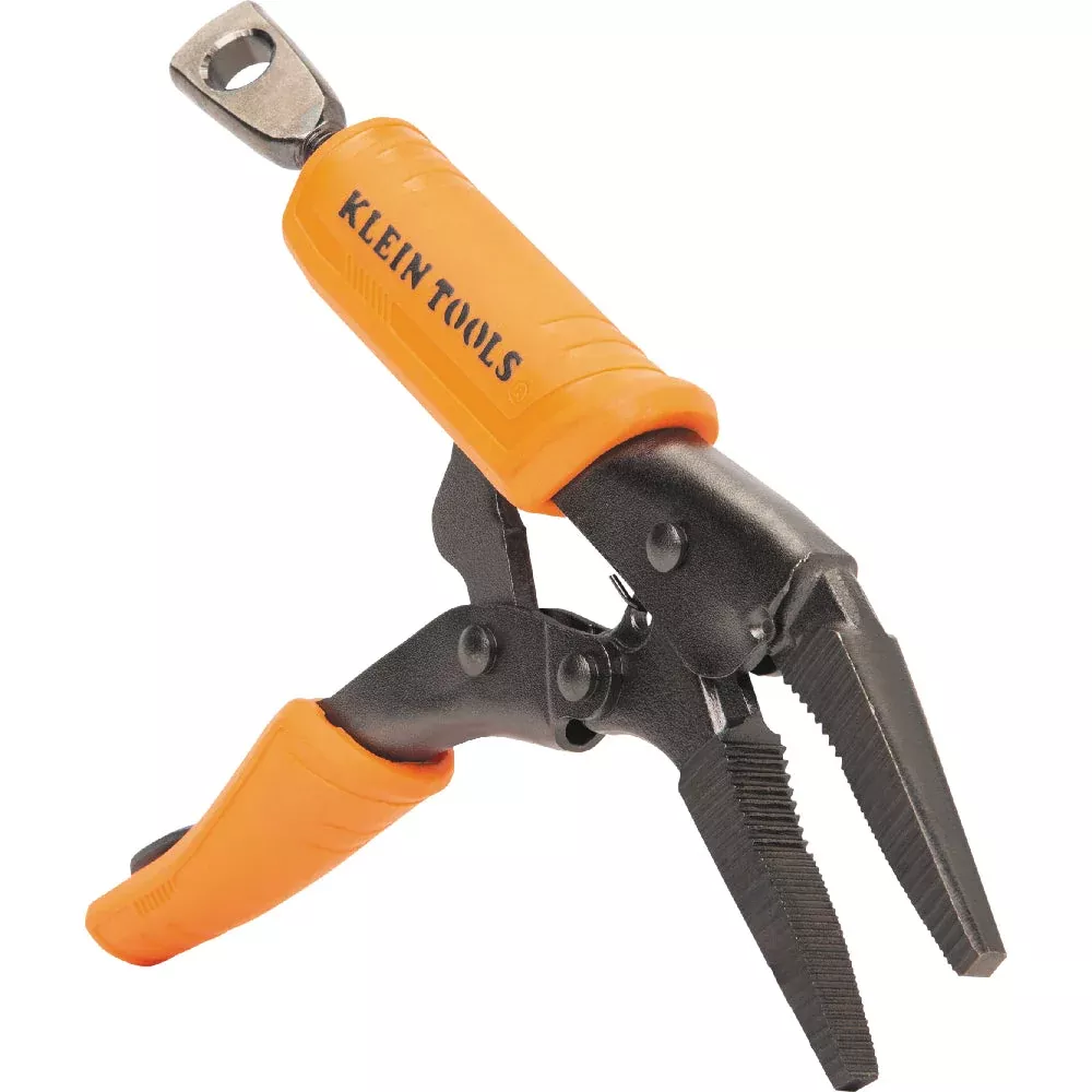 Klein Tools 38610 Long Nose Locking Pliers, 4-Inch