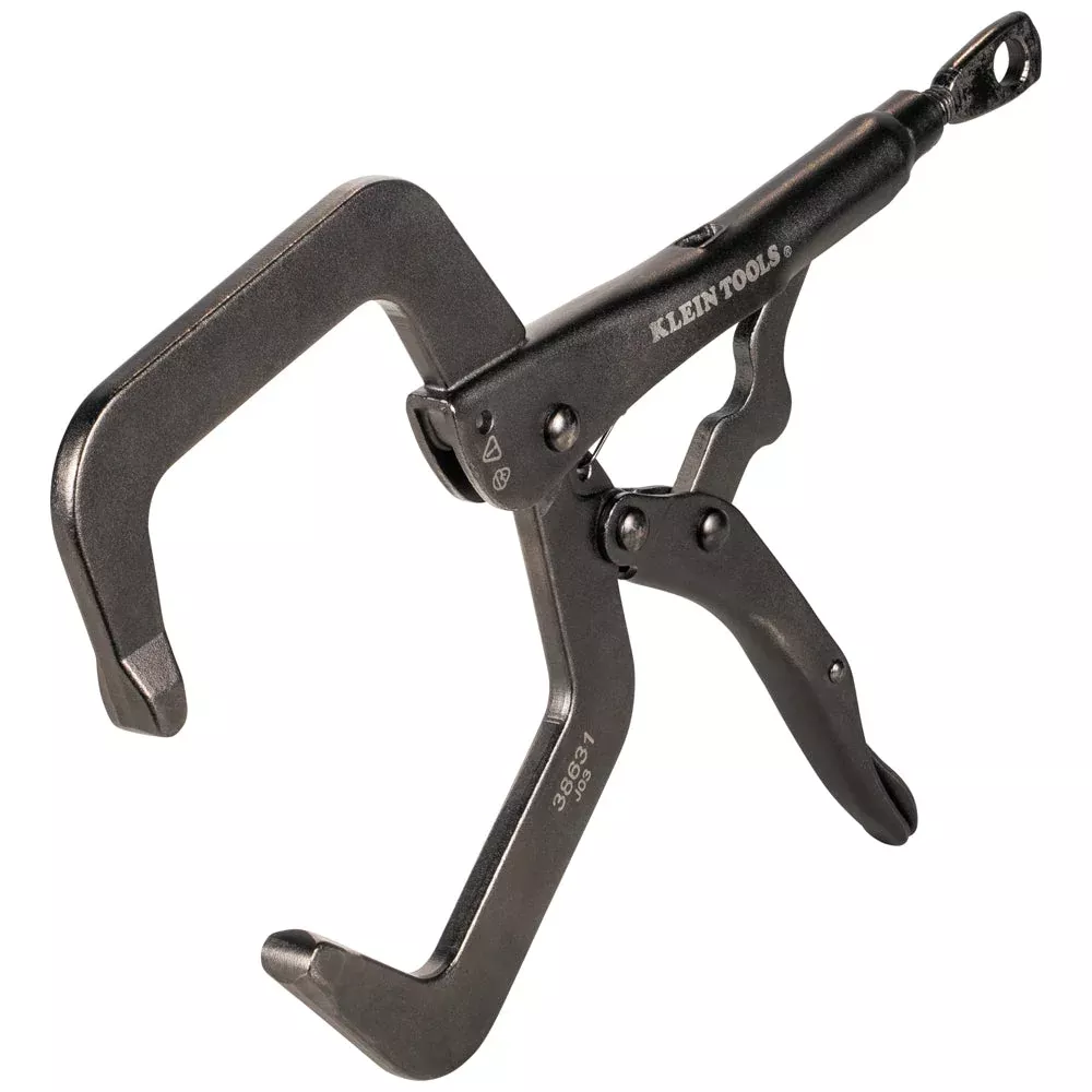 Klein Tools 38631 C-Clamp Locking Pliers With Standard Jaws, 9-Inch