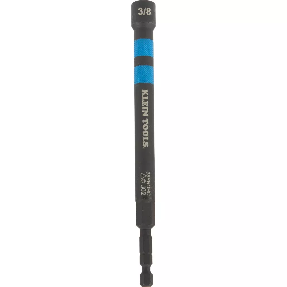 Klein Tools 38PNDHC 3/8-Inch Hollow Magnetic Color-Coded Power Nut Driver