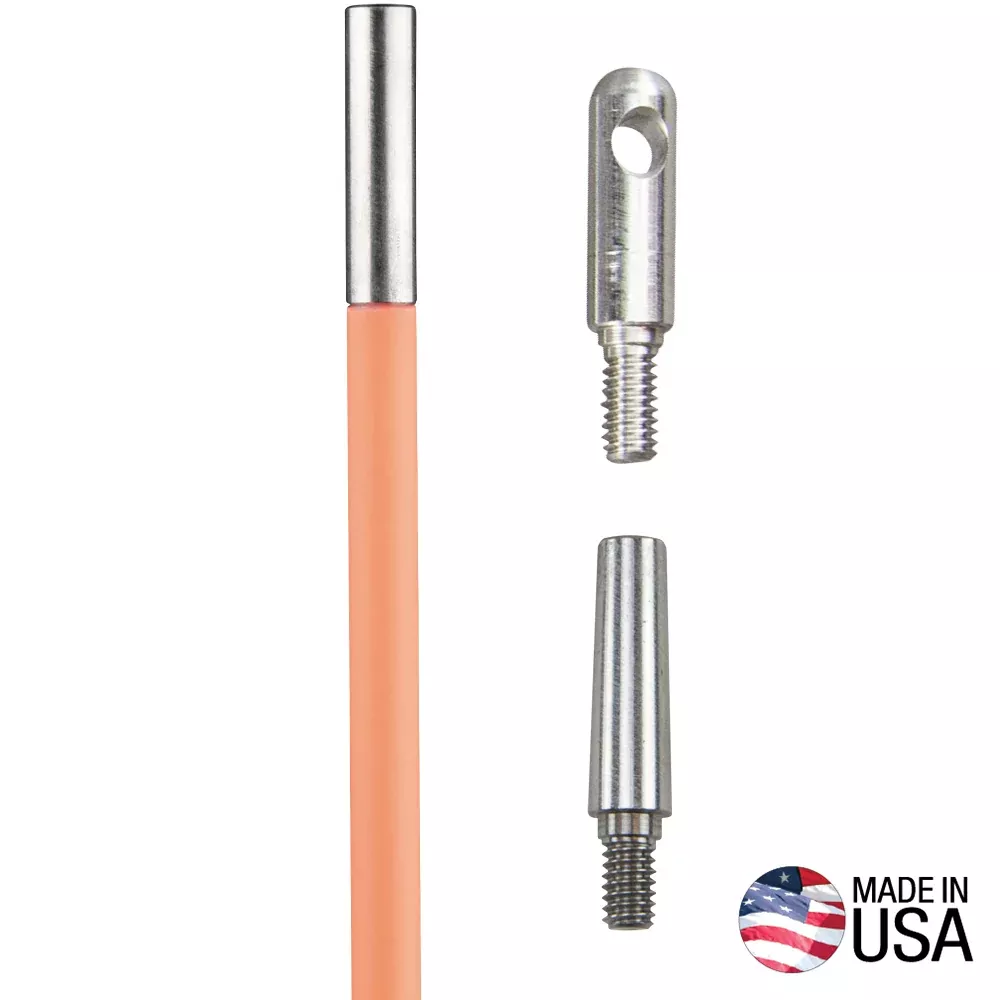 Klein Tools 50053 Lo-Flex Glow Fish Rod, 5-Foot