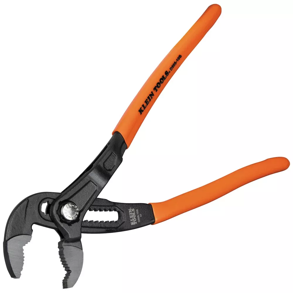 Klein Tools D50510B Quick-Adjust Klaw™ Pump Pliers, 10-Inch