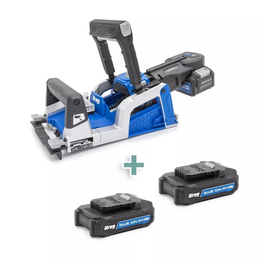 Kreg 20V Ionic Drive Rebel Pocket-Hole Joiner Kit