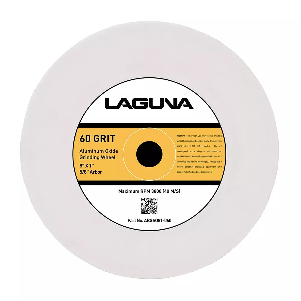 Laguna Tools Aluminum Oxide Wheel, 60-Grit