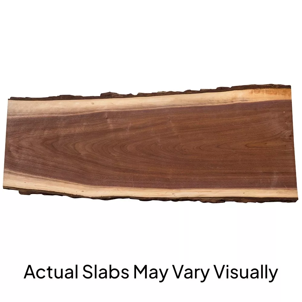 Live Edge Walnut Slabs, Variable Lengths