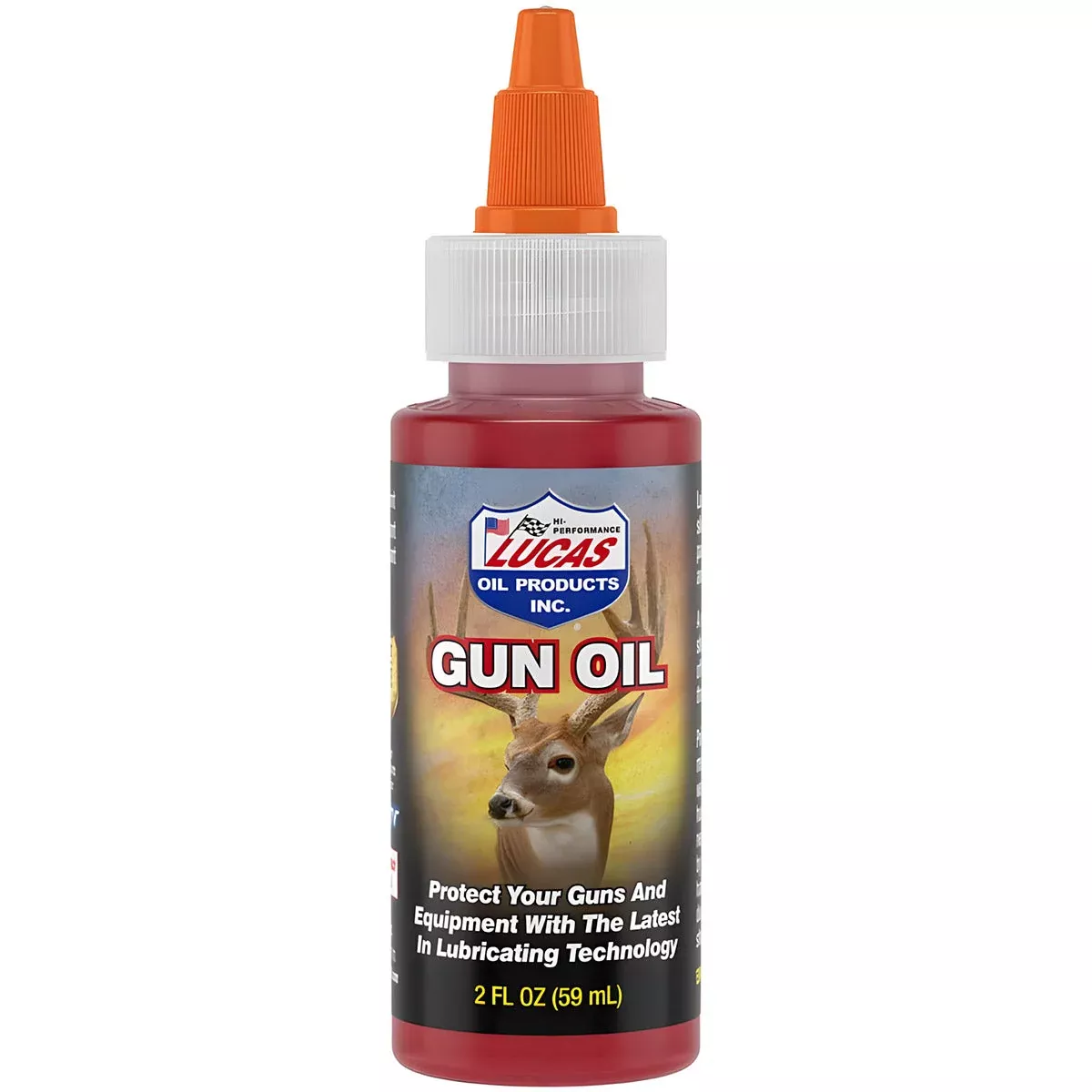 LUCAS OIL GUN OIL - 2 OZ BOTTLE