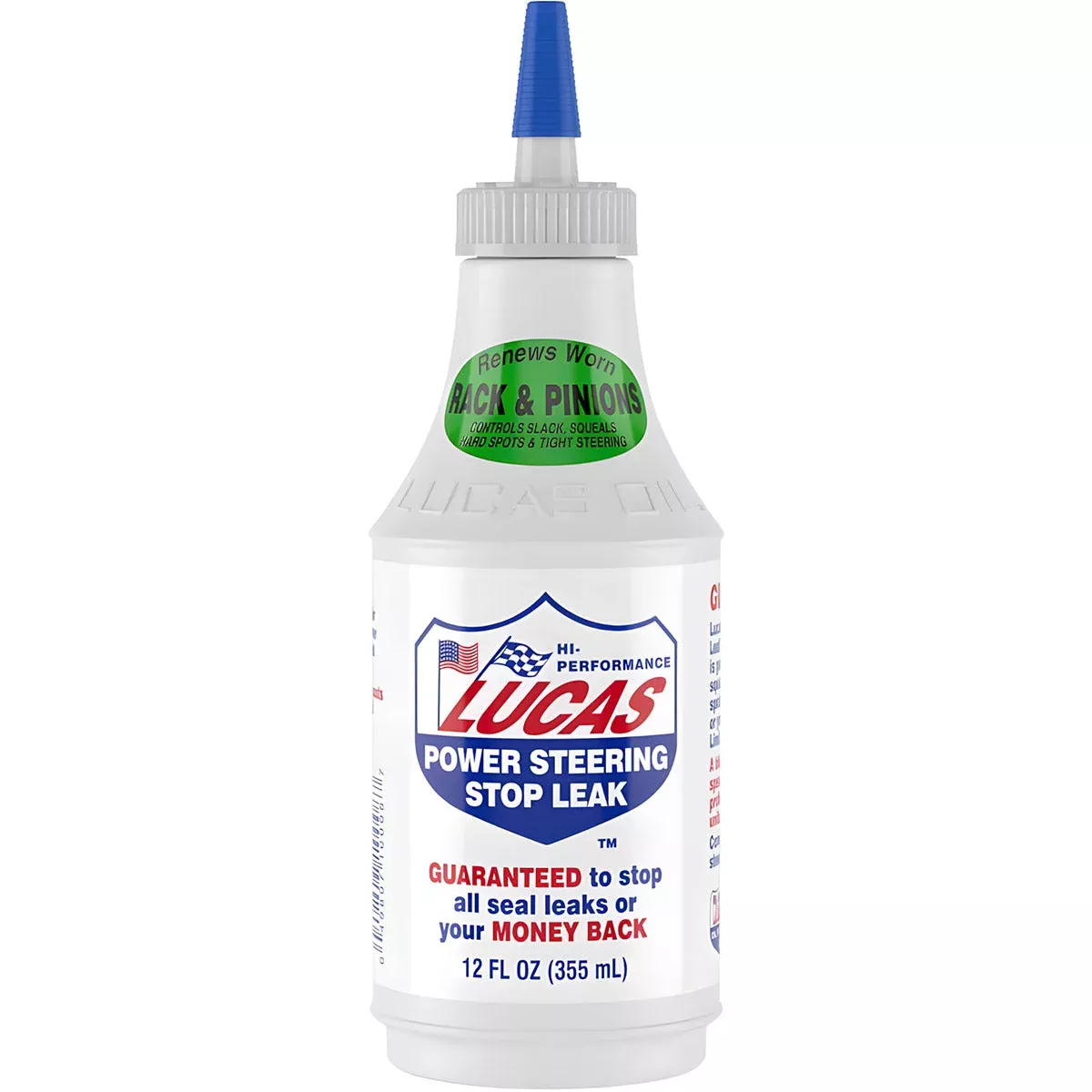 LUCAS POWER STEERING STOP LEAK - 12 OUNCE