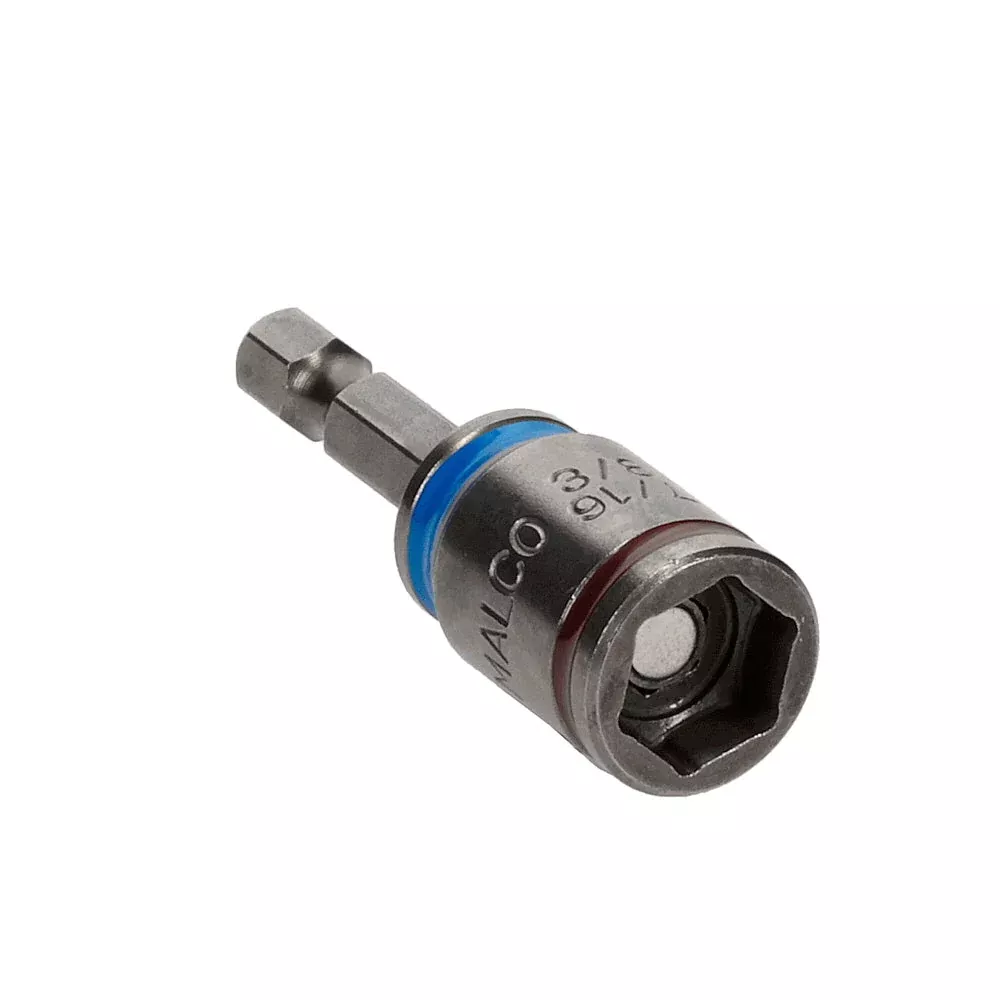 Malco Tools MSHC3 C-RHEX Cleanable – Reversible – Magnetic Hex Driver – 3/8″ & 7/16″ socket with 2″ shaft length