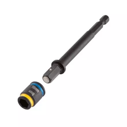 Malco Tools MSHMLCM2 C-RHEX Cleanable, Reversible Magnetic Hex Driver (8mm and 10mm), 4"