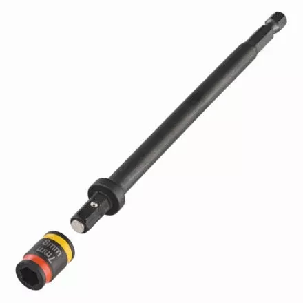 Malco Tools MSHXLCM3 C-RHEX Cleanable, Reversible Magnetic Hex Driver (7mm and 8mm), 6"