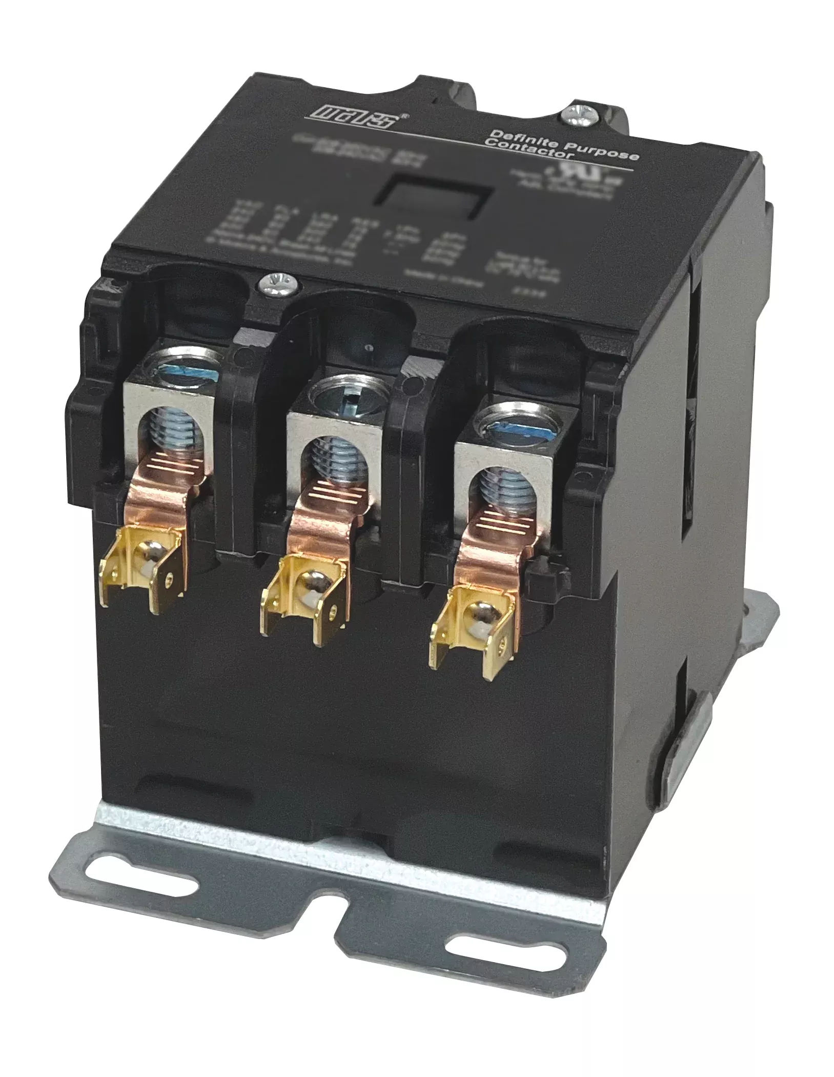 Mars 91532 3 Pole 50 Amp Definite Purpose Contactor with Lugs, 120V Coil