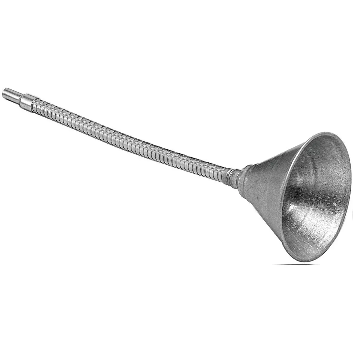 METAL FUNNEL WITH 12" FLEX SPOUT