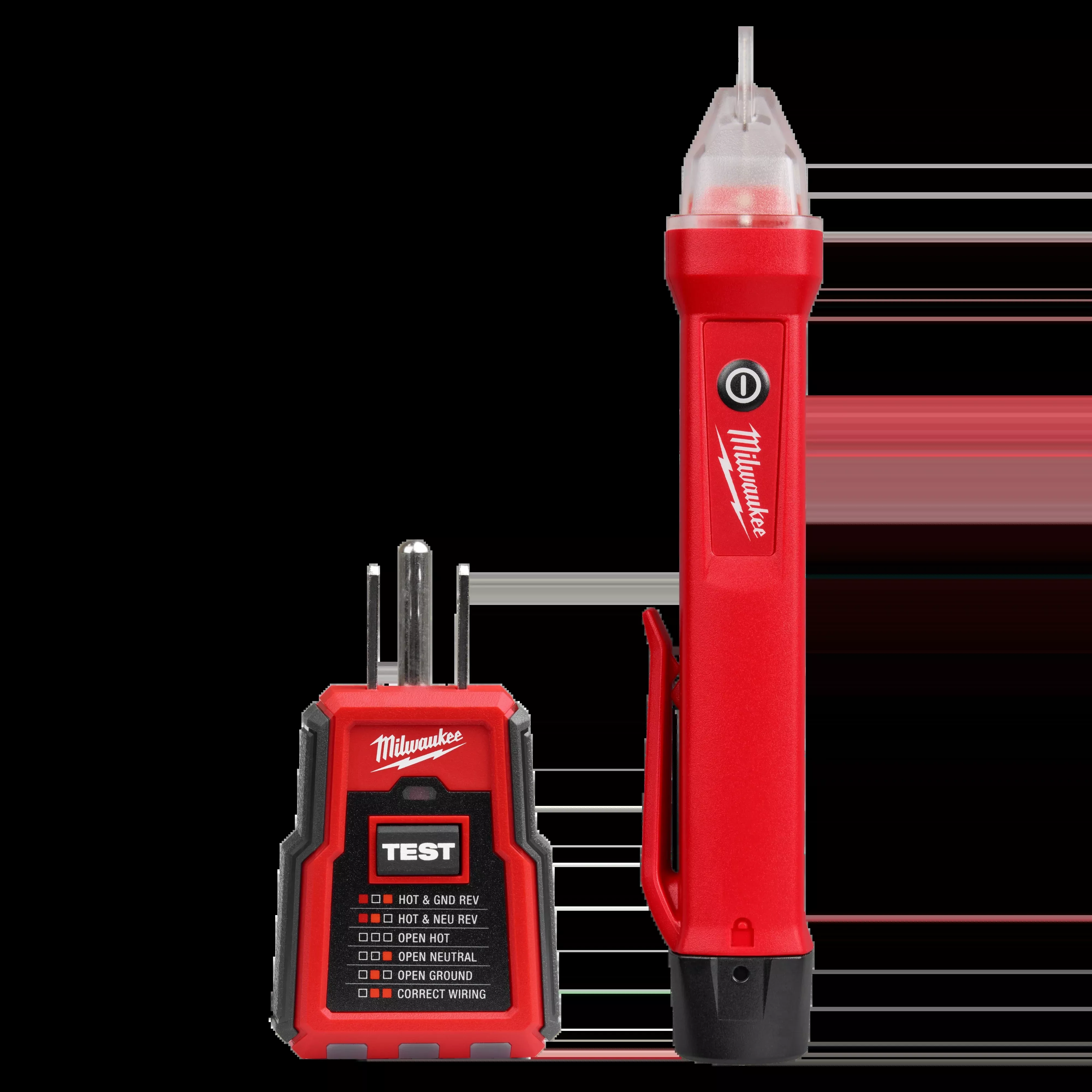 Milwaukee 3210-20 GFCI Receptacle Tester and Voltage Detector