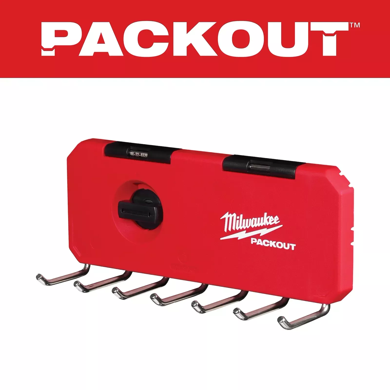 Milwaukee 48-22-8329 PACKOUT™ 7-Hook Rack