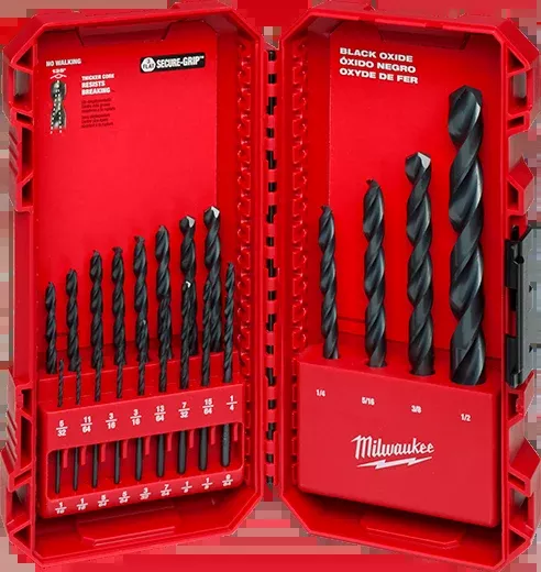 Milwaukee 48-89-2801 THUNDERBOLT Black Oxide Drill Bit Set - 21PC