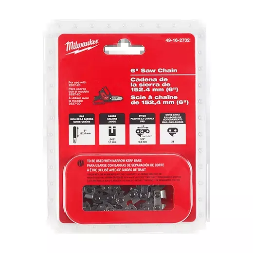 Milwaukee 49-16-2732 6" Saw Chain Replacement for HATCHET™ 6" Pruning Saw