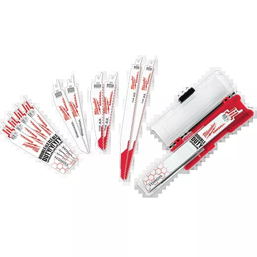 Milwaukee 49-22-1129 SAWZALL Demolition Blade Set - 12PC