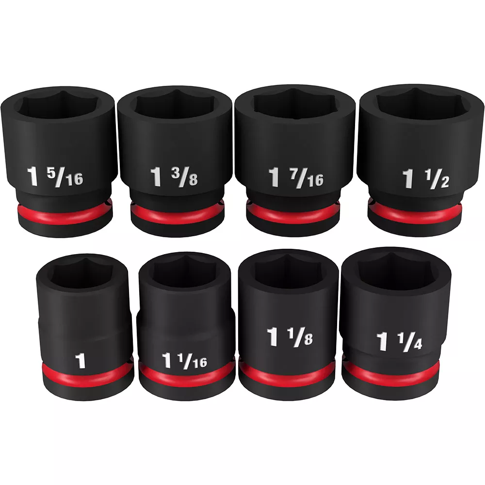 Milwaukee 49-66-7017 8PC 3/4 DR SAE STD
