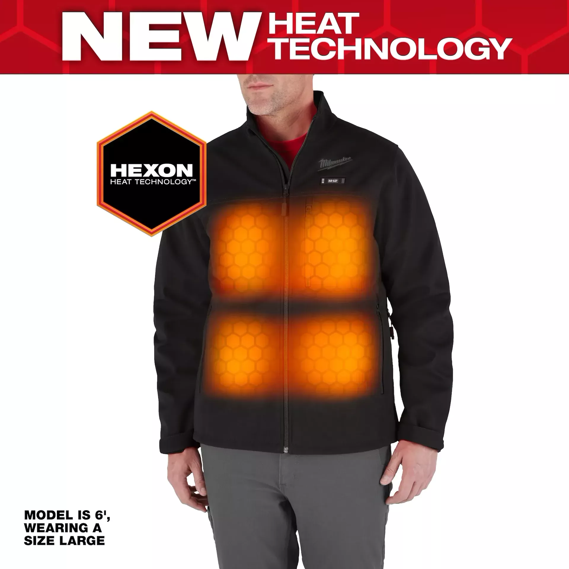 Milwaukee M100B-212X M12™ Heated TOUGHSHELL™ JacketKit (Black 2XL)