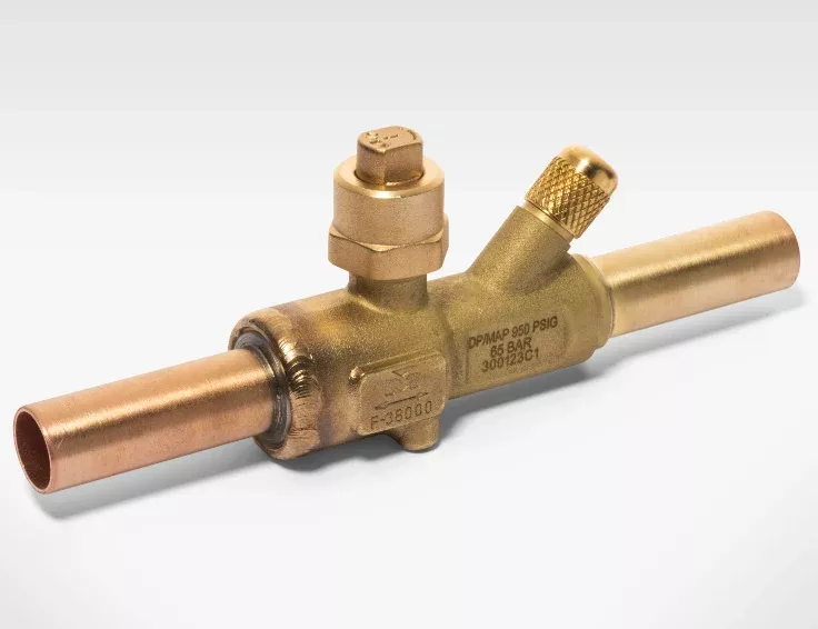 Mueller Streamline RP18959 CYCLEMASTER 1/4" Multi Split Ball Valve with Access Port (FTG x FTG ends)