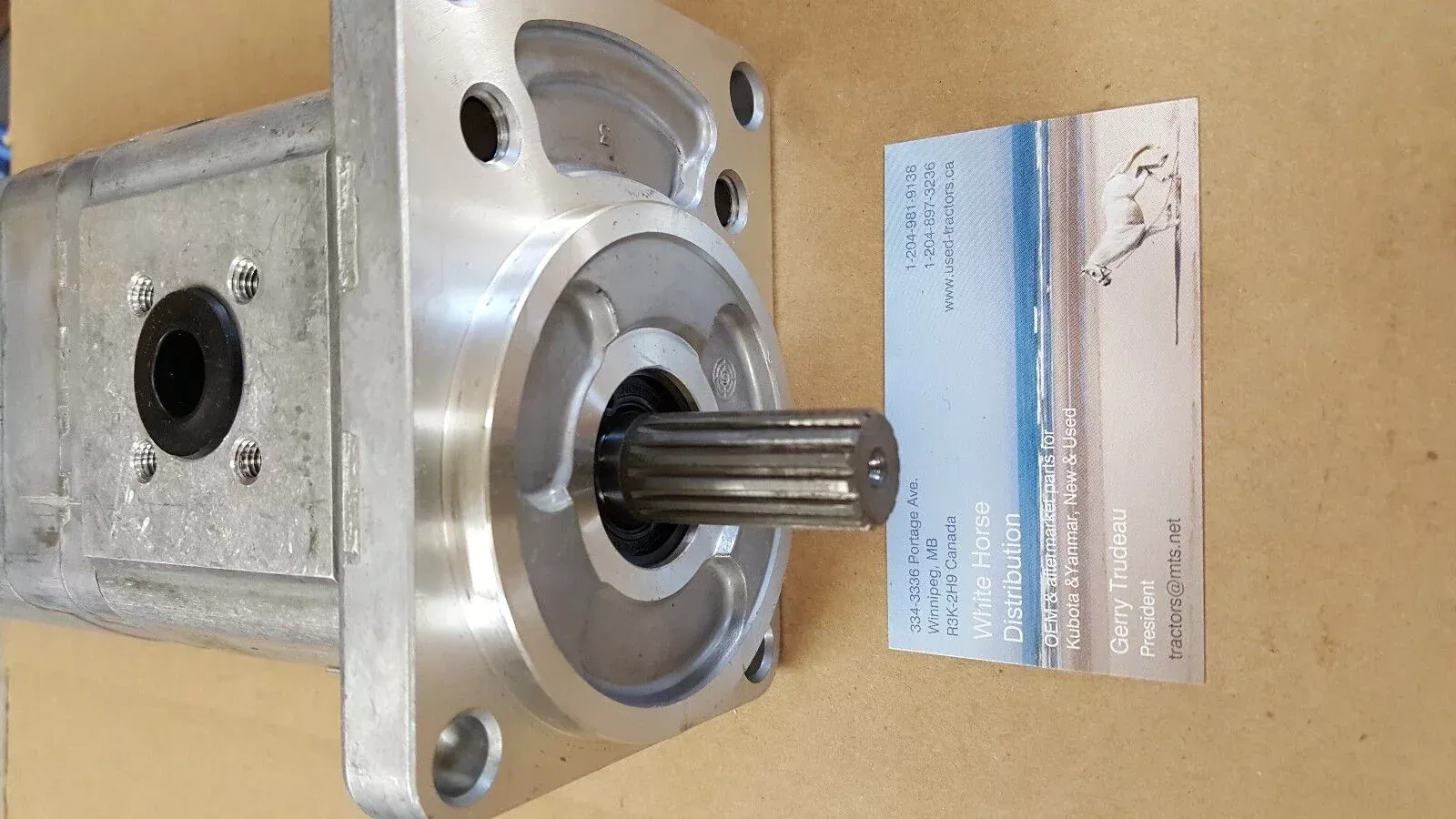 New Kubota KH-66/H KCL Excavator Triple Hydraulic Pump