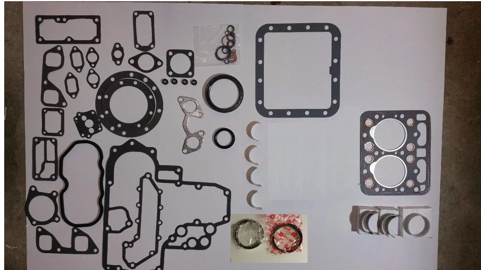 New Kubota Z751 Overhaul Kit STD WITHOUT Pistons