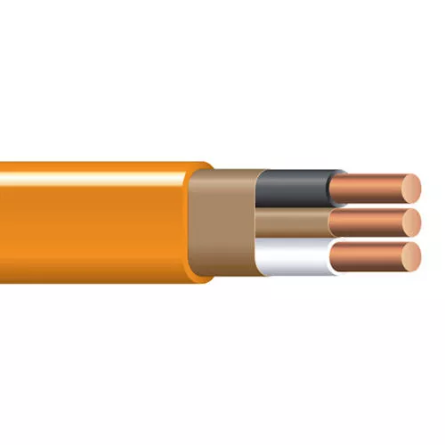 NM-B 10/2 Copper w/Ground Non-Metallic Sheathed Branch Circuit Cable (250ft Coil)