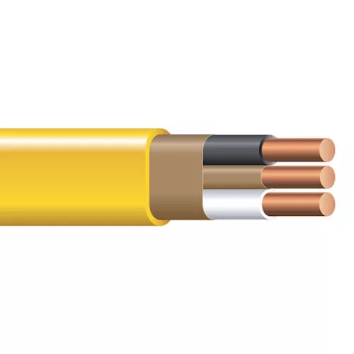 NM-B 12/2 Copper w/Ground Non-Metallic Sheathed Branch Circuit Cable (1000ft Reel)
