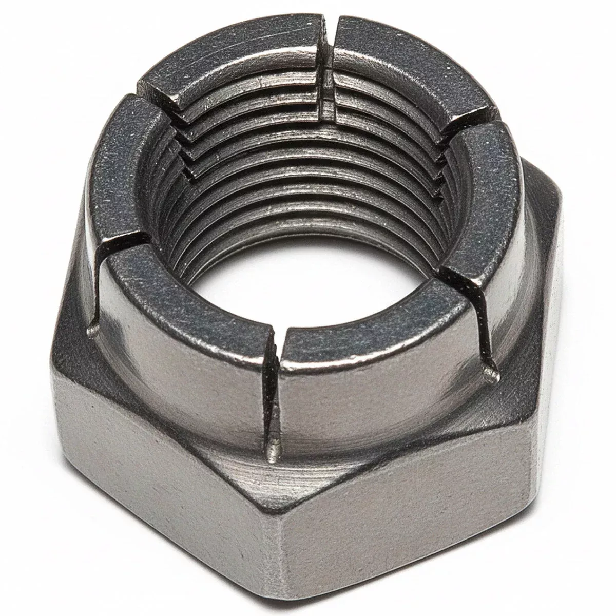 NUT, 3/8" NF HEX STAINLESS STEEL