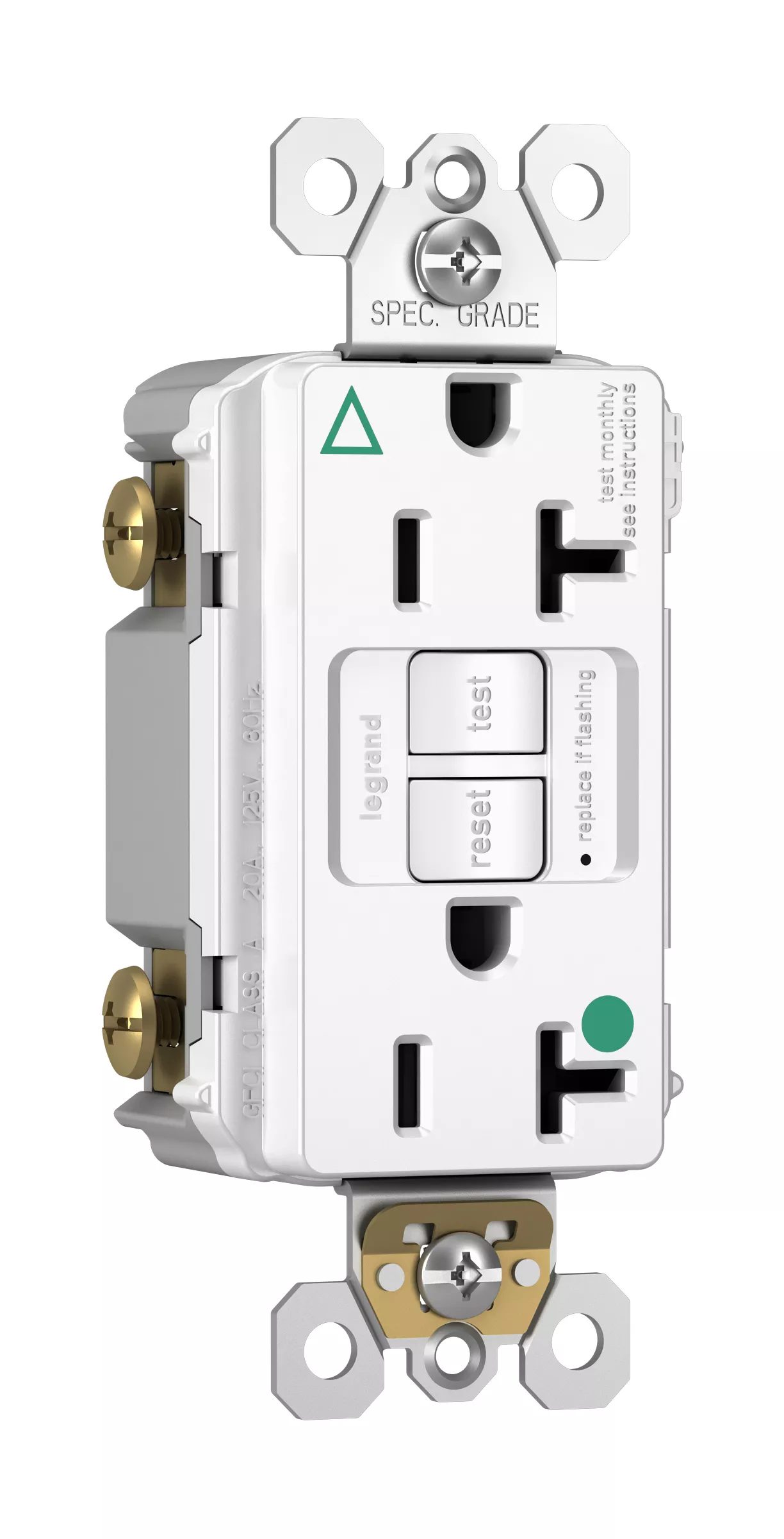 P&S 2097IGHGTRW SELF TST GFCI RECP