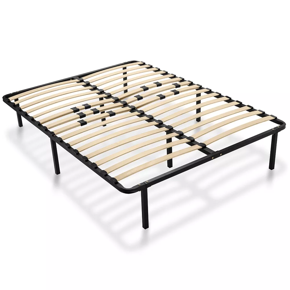 Platform Bed Frame with Wooden Slats