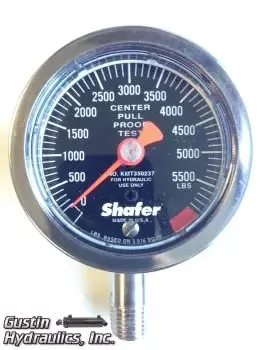 Powerteam KMT350237 6000 PSI Pressure Gauge