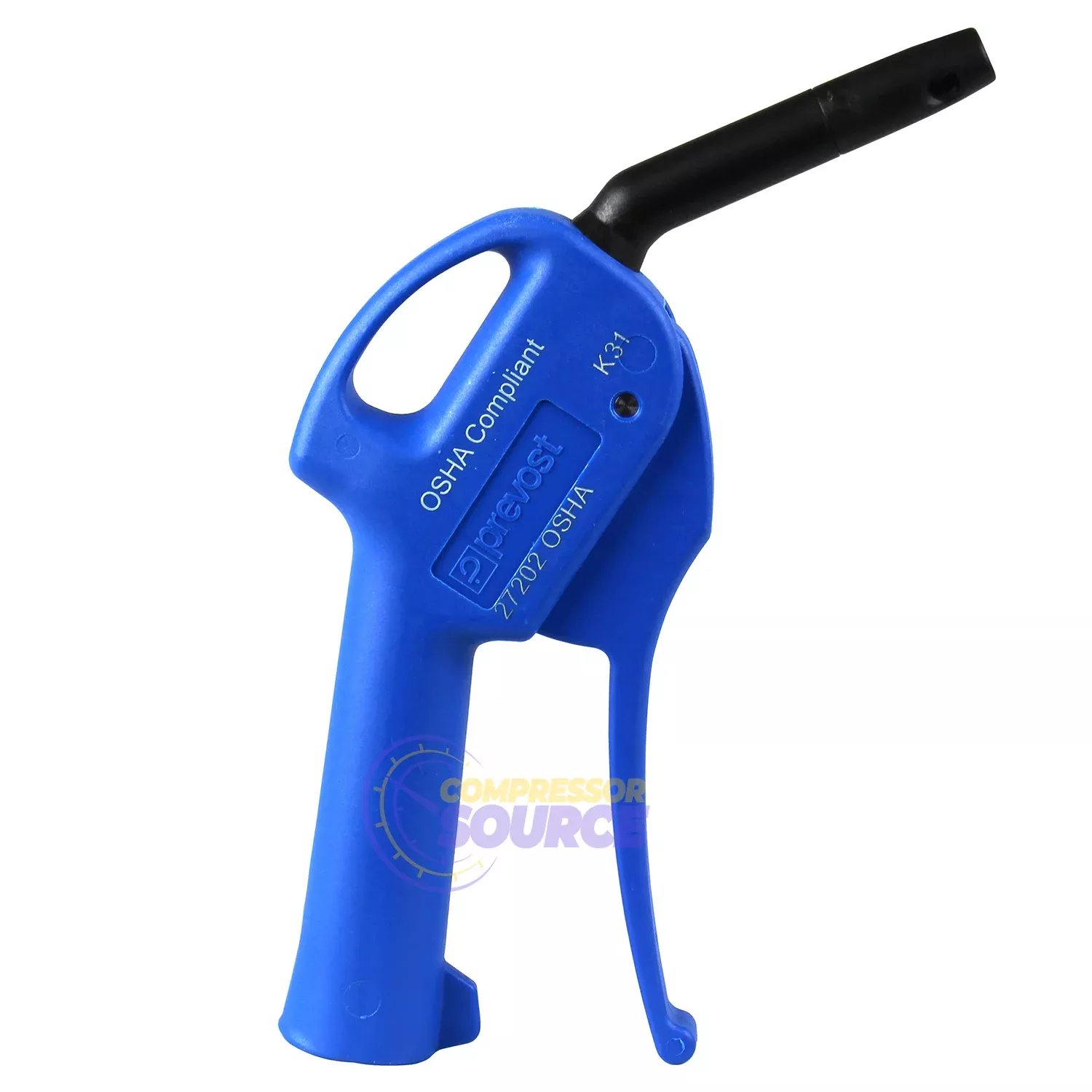 Prevost 1/4" NPT High Flow Blow Gun OSHA Compliant 27202OSH