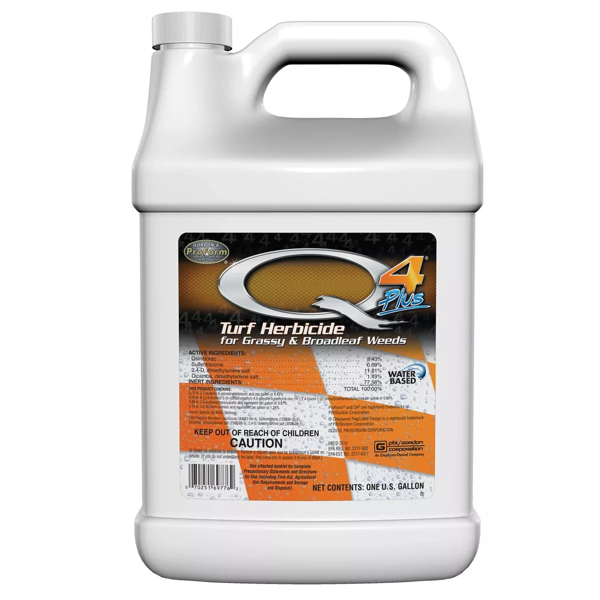 Q4 Plus Turf Herbicide for Grassy & Broadleaf Weeds 1 Gallon