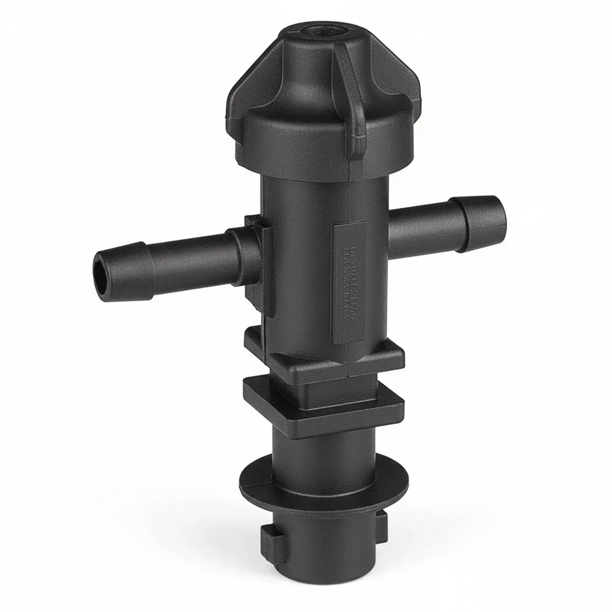 QUICKJET DOUBLE BARB NOZZLE BODY - 3/4" HOSE - HAS TOP DIAPHRAGM