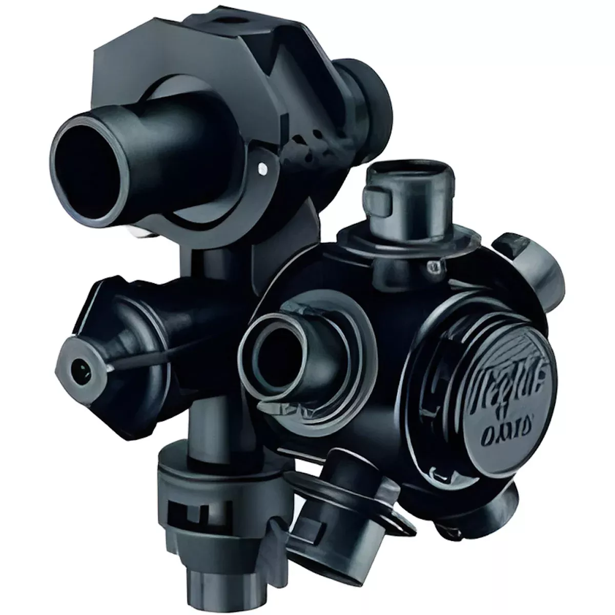 QUICKJET QJ360 NOZZLE BODY, FIVE OUTLET, SINGLE-BARBED FOR 1" HOSE