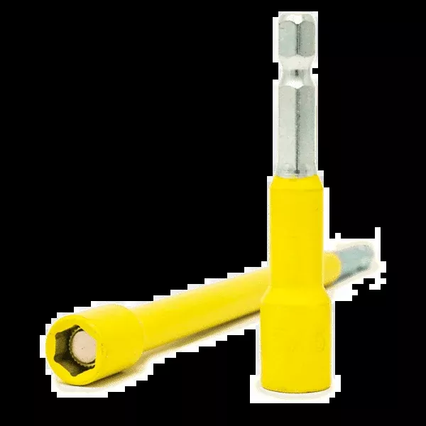 Rack-A-Tiers 70661YP1 5/16" Yellow Hex 6" Bit