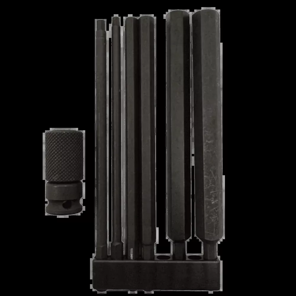 Rack-A-Tiers 72607 Allen Head 7 Piece Driver Bit Kit