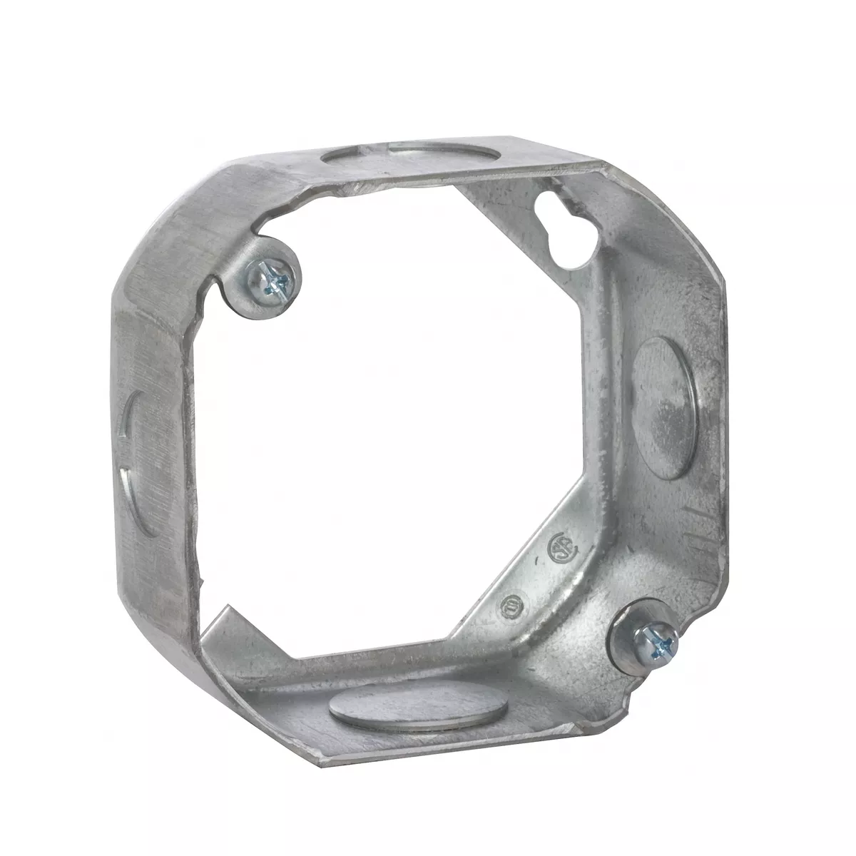 Raco 130 4" Octagon Extension, 1-1/2" Deep, 1/2" & 3/4" Side Knockouts
