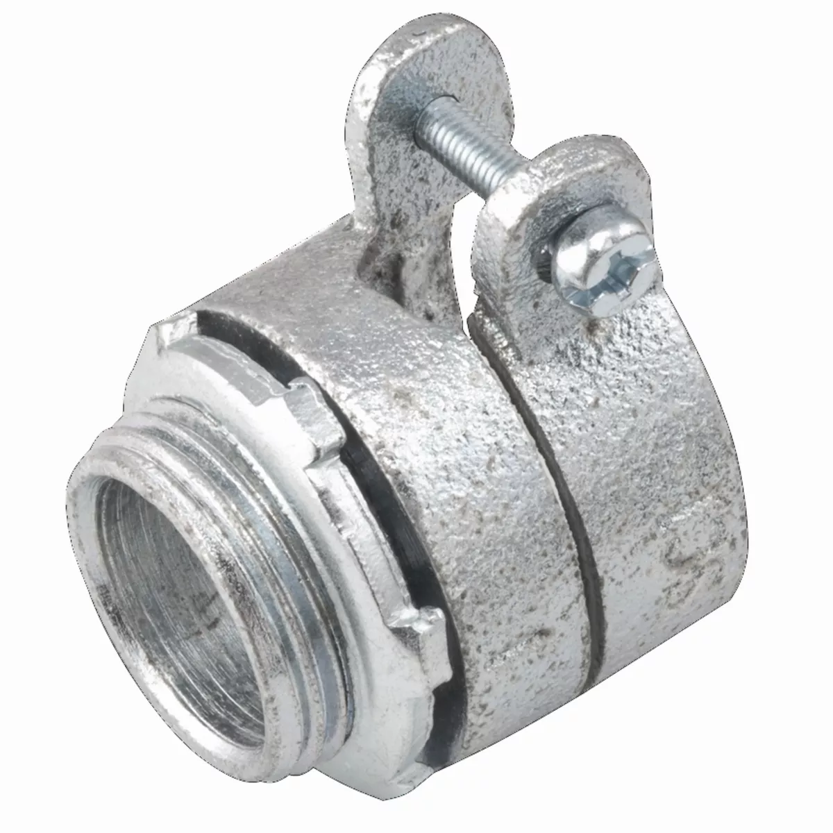 Raco 2104 1" Flex Straight Squeeze Connector, Non-insulated