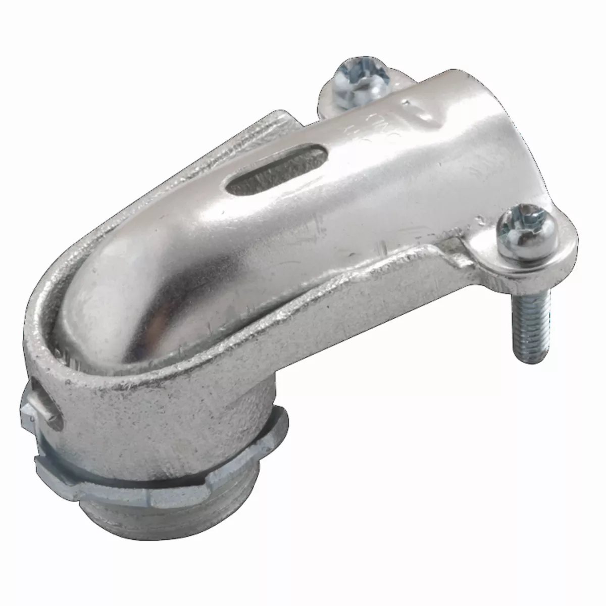 Raco 2203 3/4" 90deg Flex Squeeze Connector, Non-Insulated, for FMC/AC/MC Cable