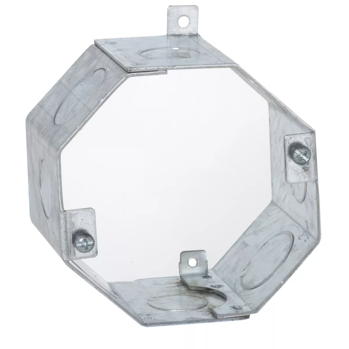 Raco 271 Concrete Ring, Welded, 2-1/2" Deep, Single Row 1/2" & 3/4" KO's