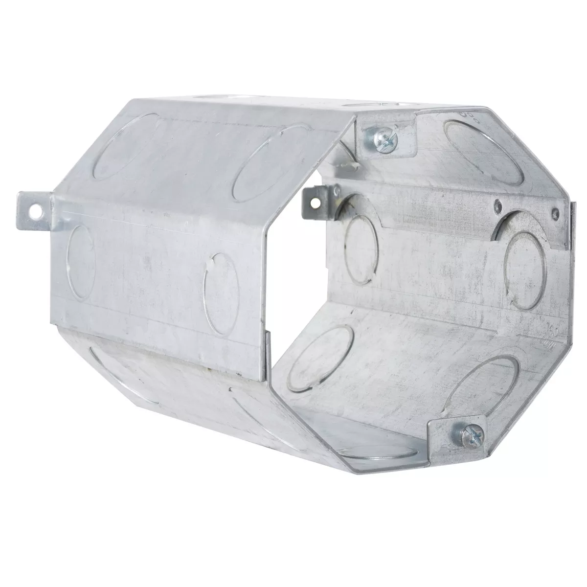Raco 276 Concrete Ring, Welded, 6" Deep, Double Row 1/2" & 3/4" KO's