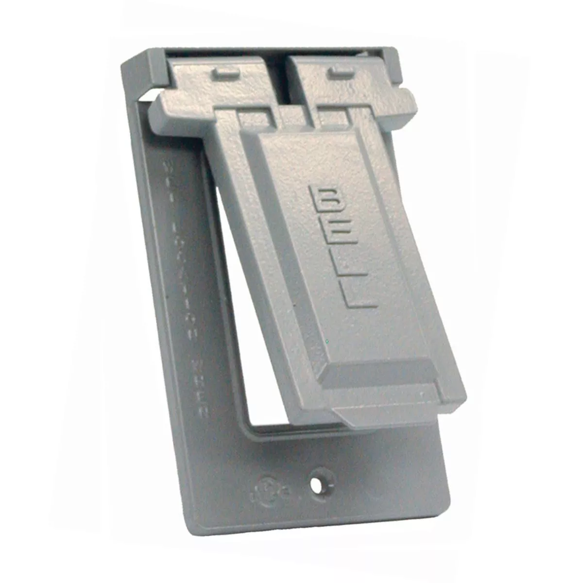 Raco 5103-0 Weatherproof Single Gang Vertical Device Mount Cover, GFCI