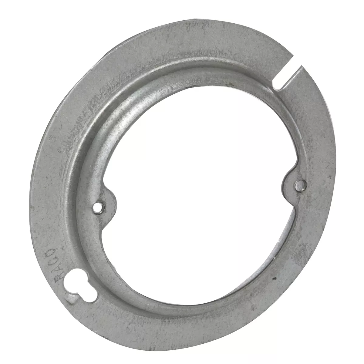 Raco 732 4" Round Cover, Raised 1 in., Open, Ears 2-3/4" O.C