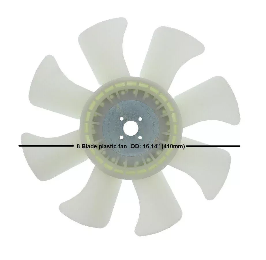 Radiator Fan fits Kubota M6060 Series Tractors